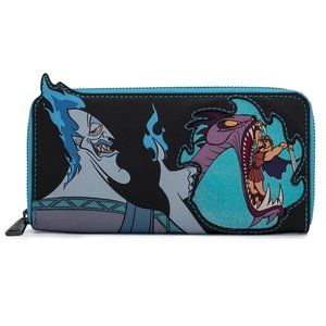 Loungefly Disney Villains Scene Hades Zip Around Wallet-In Stock